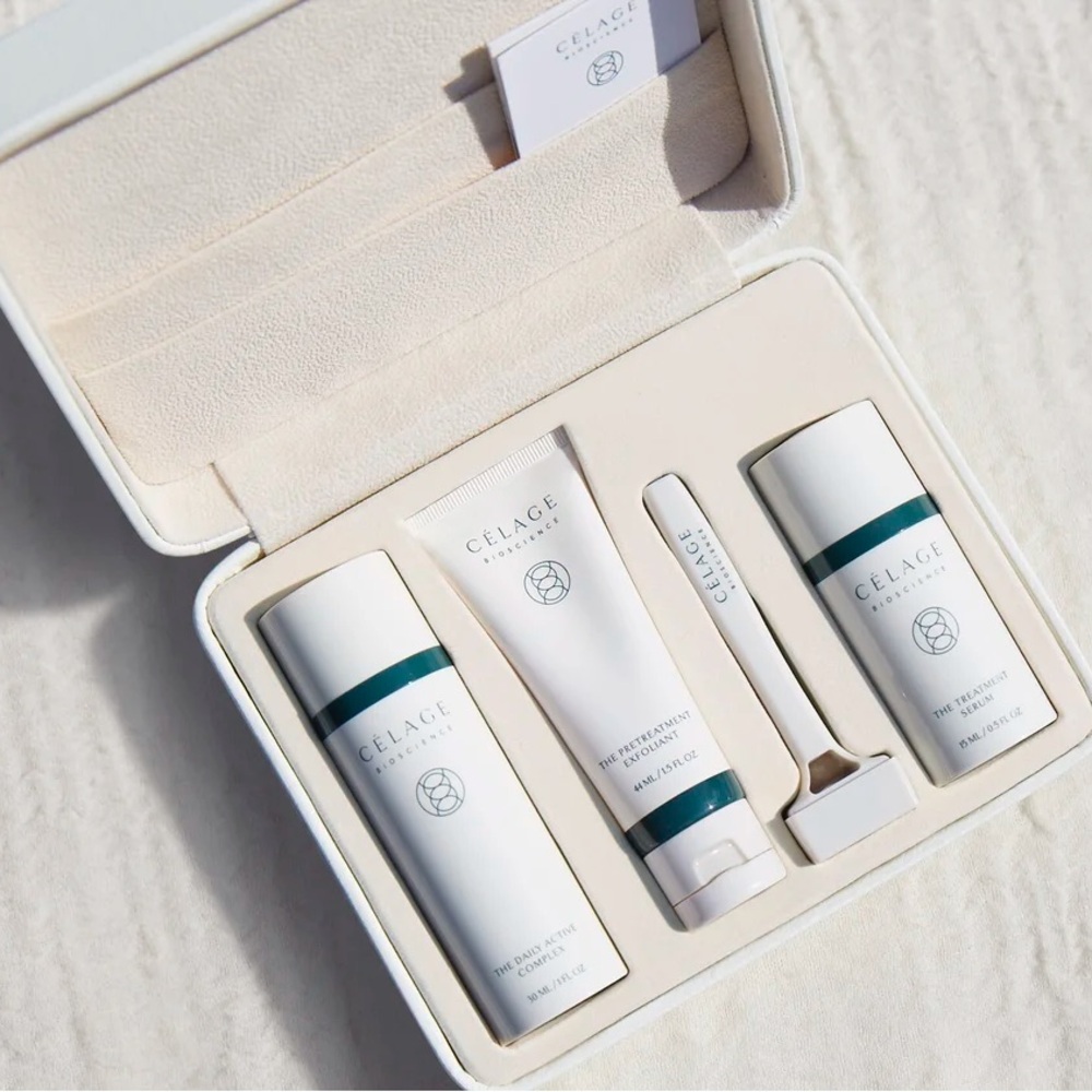 Microchanneling at home- Célage bioscience skincare kit UNOPENED